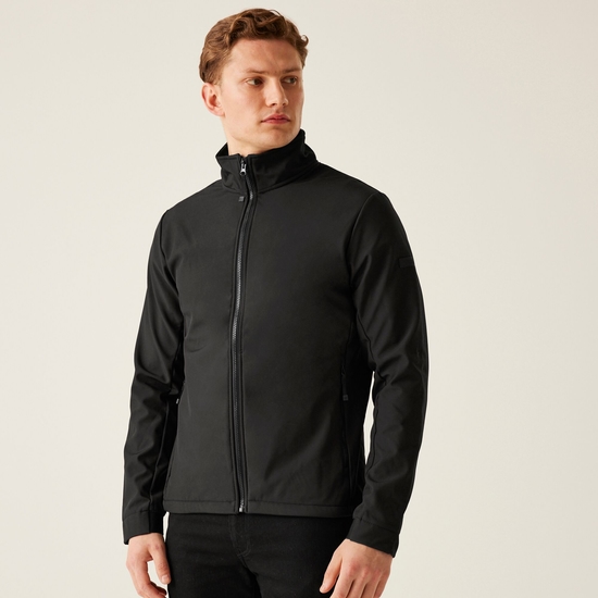 Men's Dendrick Softshell Jacket | Black