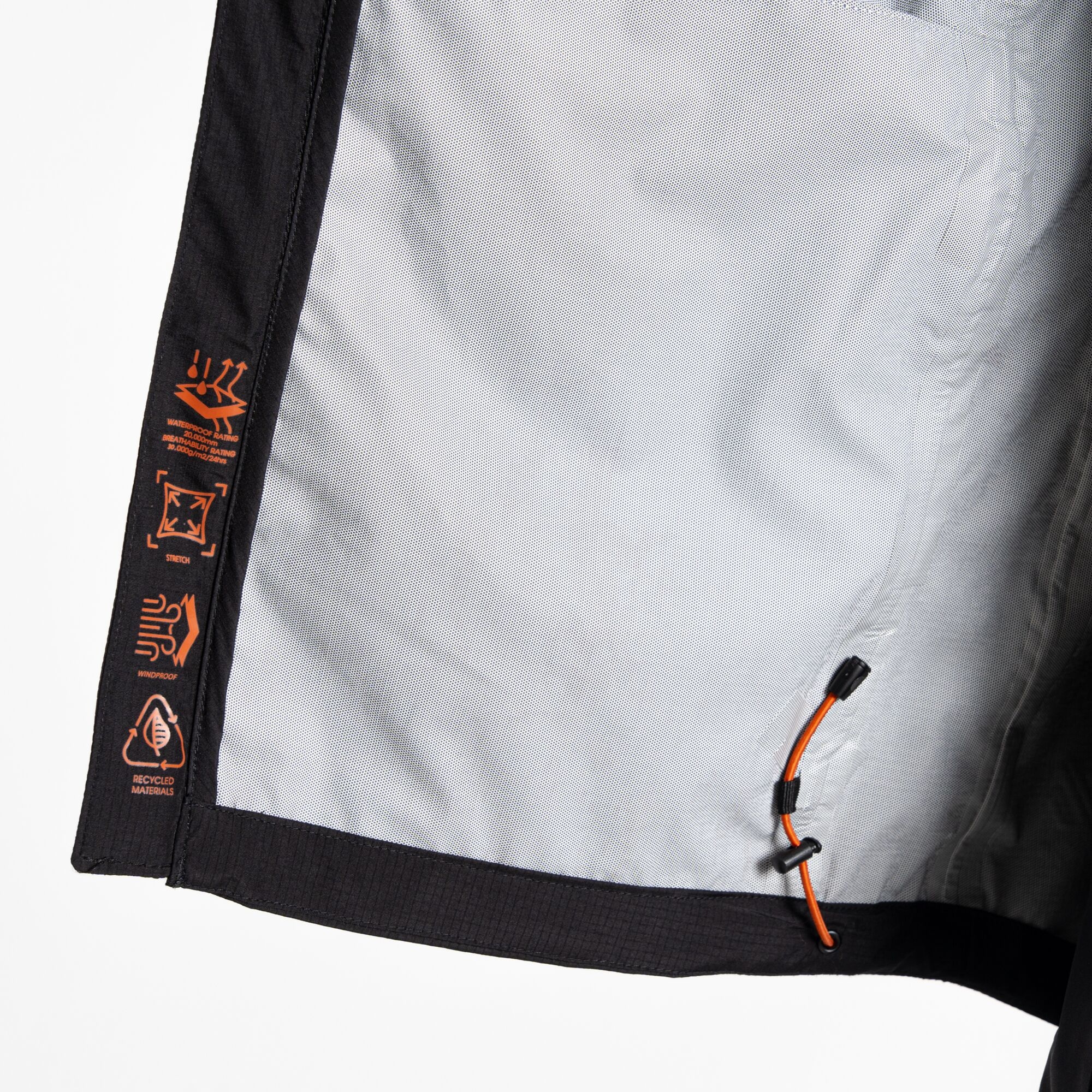 Men's Breathe Out Waterproof Jacket | Black