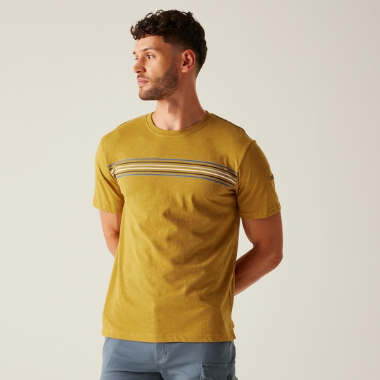 Men's Ravia T-Shirt | Mustard
