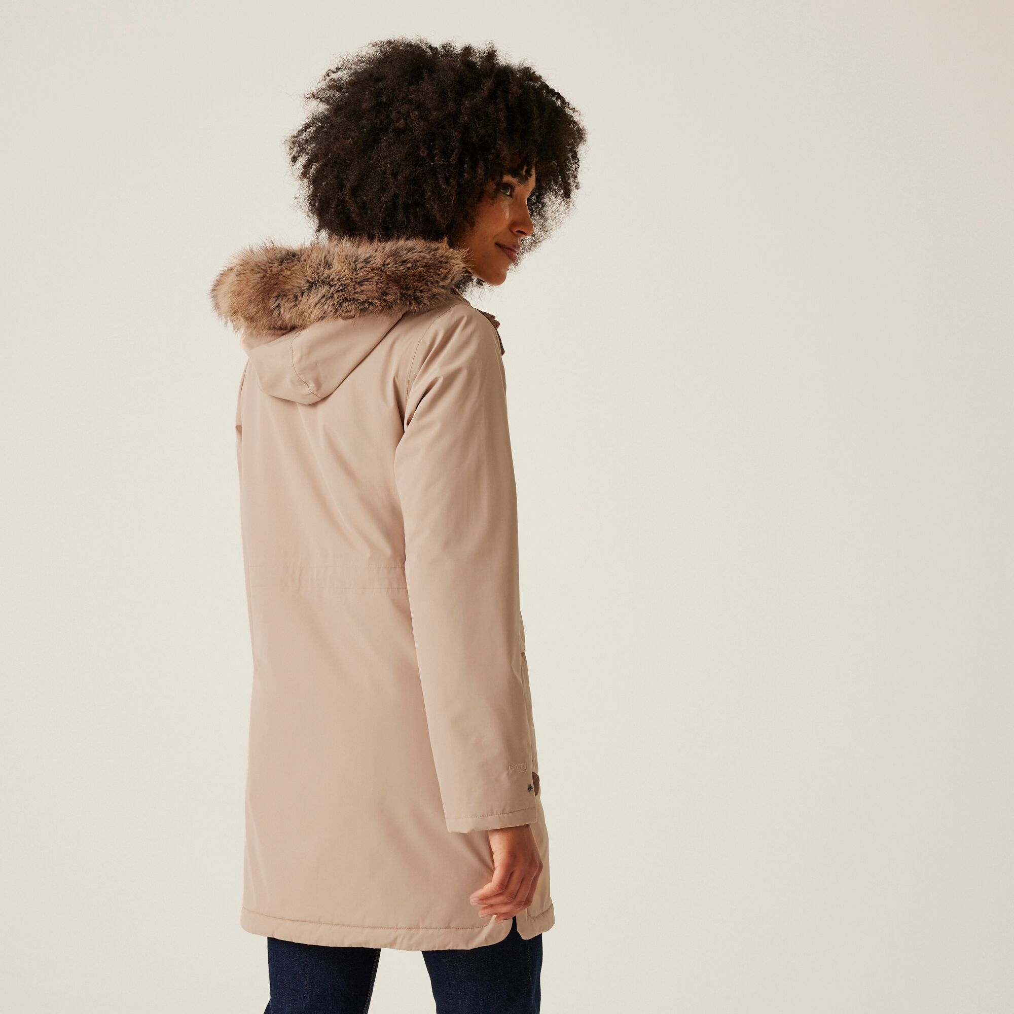 Women's Sabinka II Fur Trim Parka Jacket | Warm Taupe