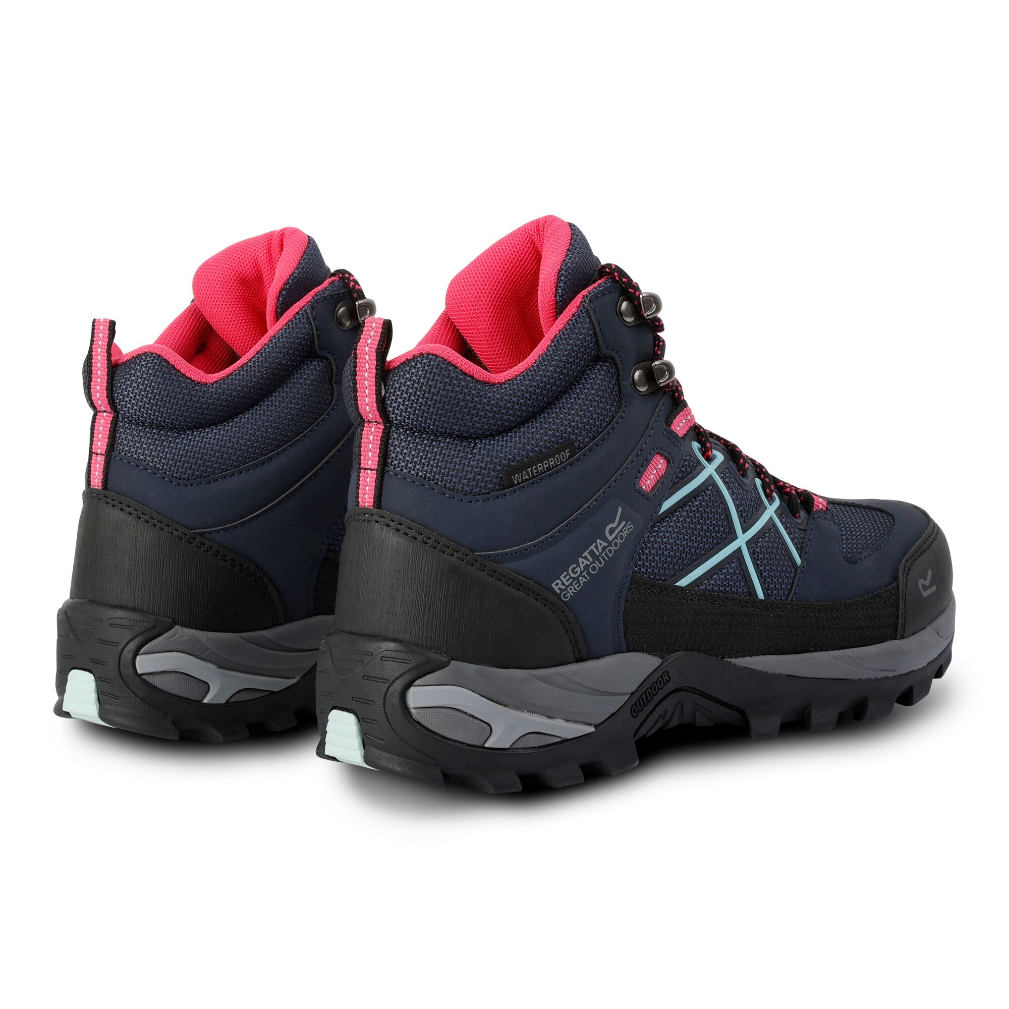 Women's Samaris III Walking Boots | Navy Pink Aqua