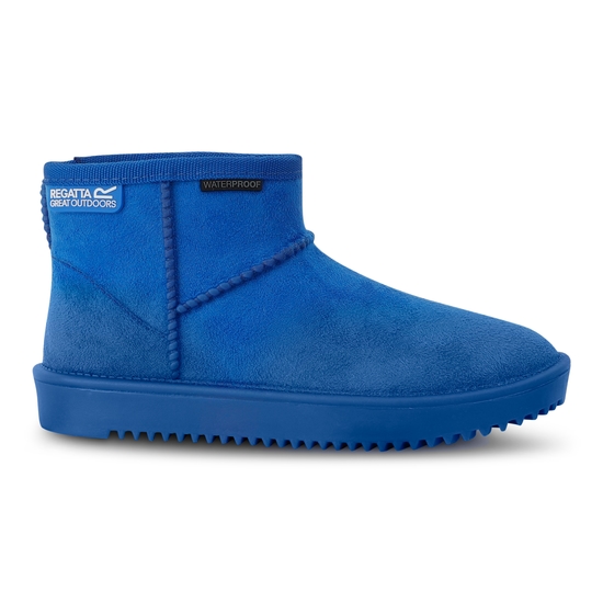 Kids' Risely Waterproof Fur Lined Boots | Oxford Blue