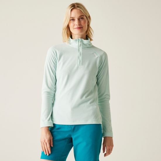 Women's Montes Lightweight Half-Zip Fleece | Icy Morn White