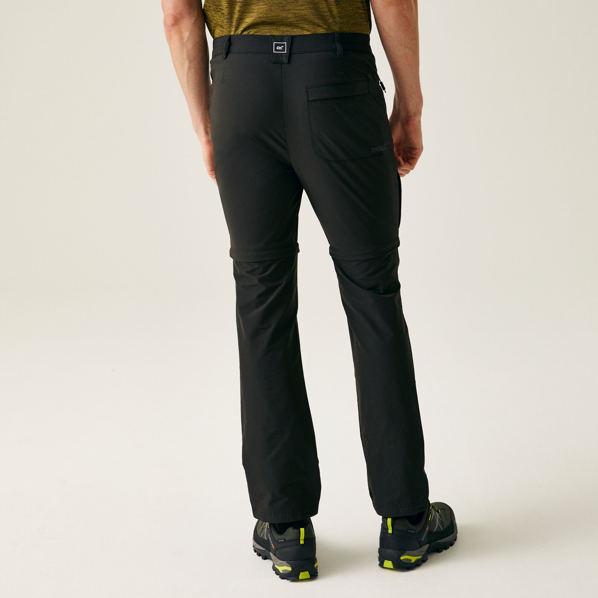 Men's Highton II Zip Off Walking Trousers | Black