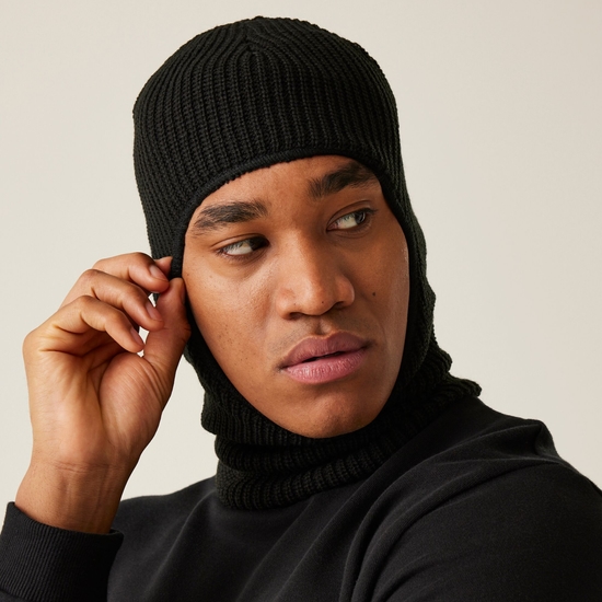Men's Open Face Balaclava | Black
