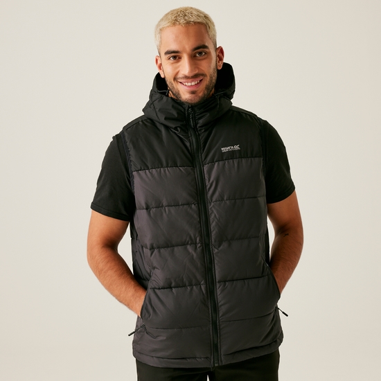Men's Nevado Heavyweight Gilet | Black Ash