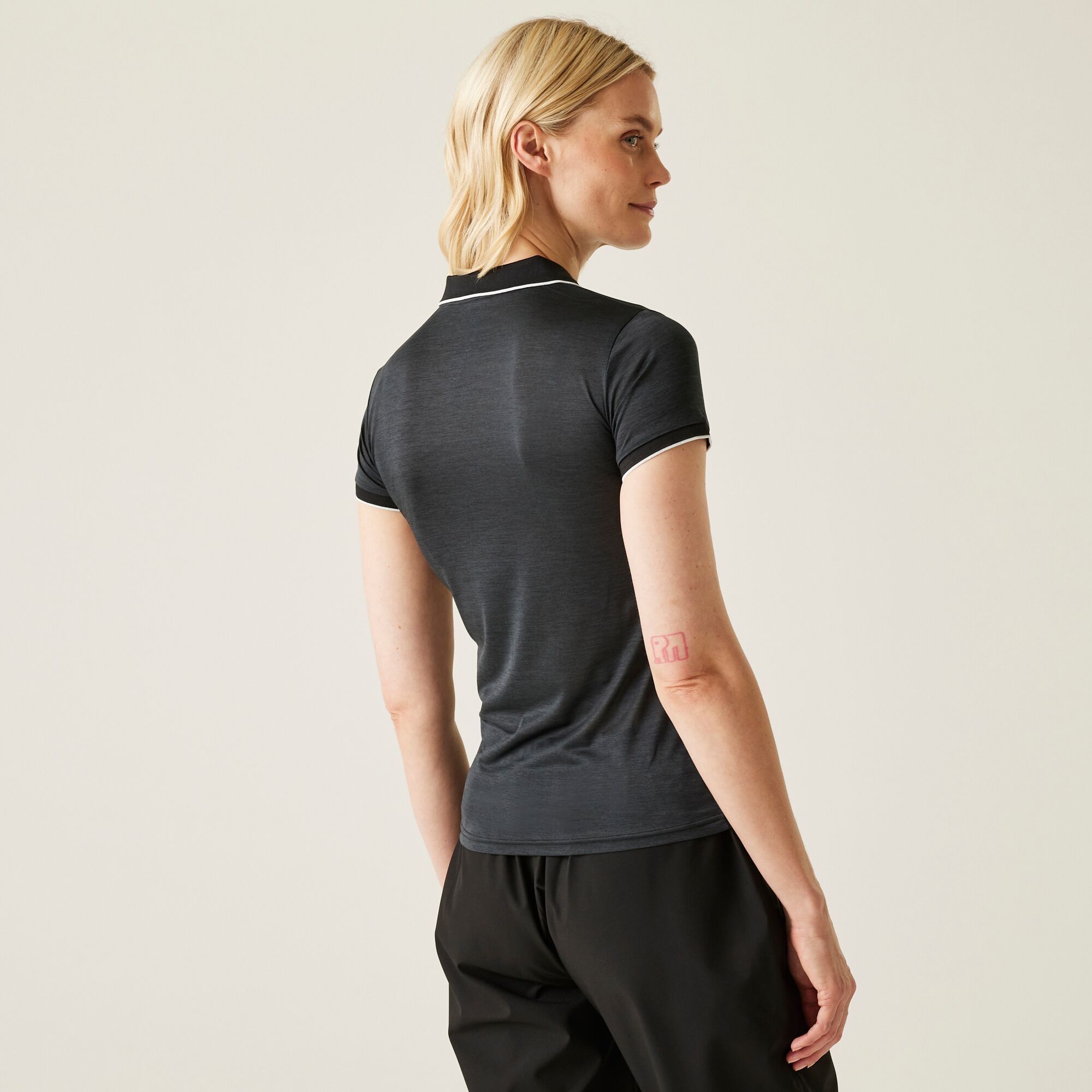 Women's Remex II Active Polo Shirt | Black