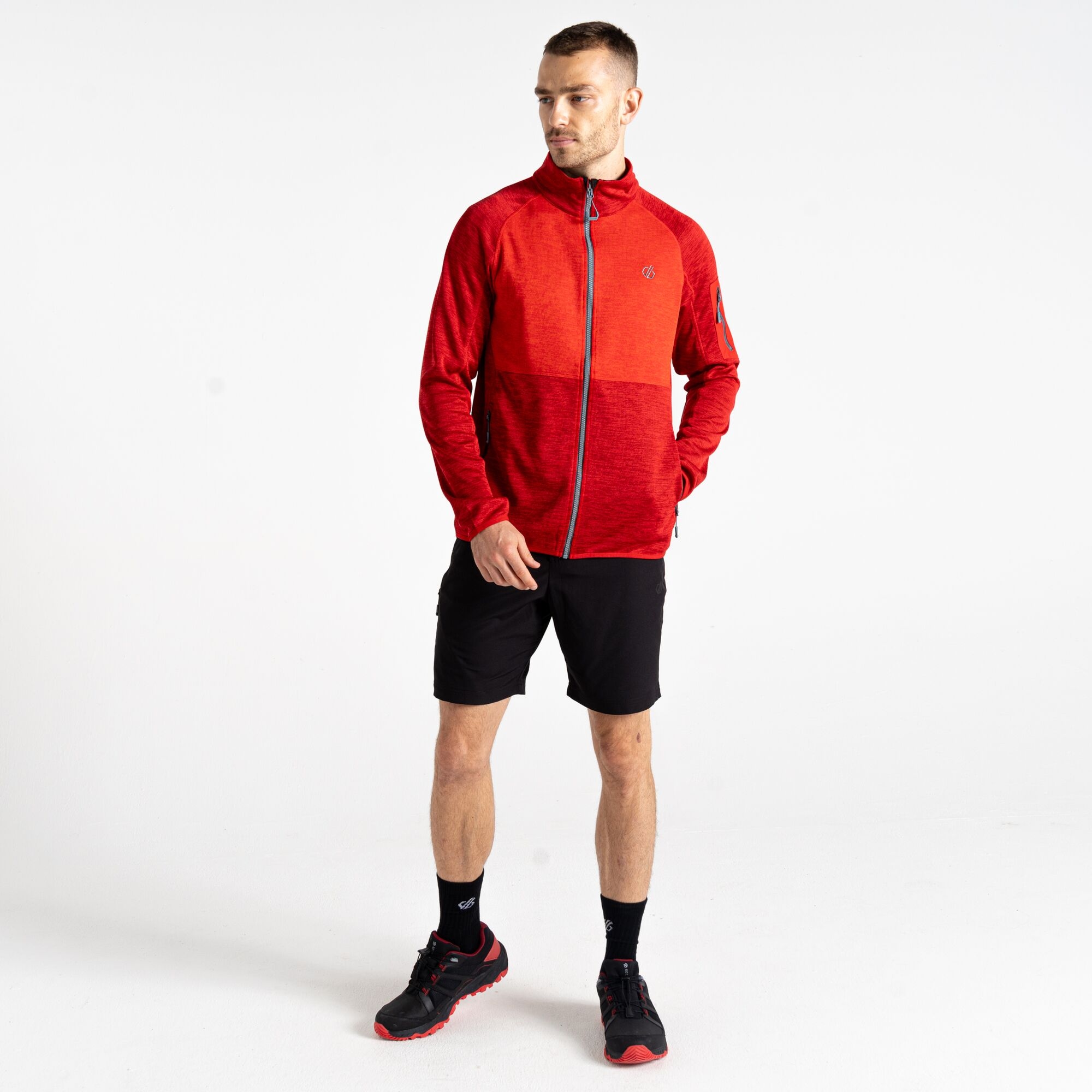 Men's Torrek Mountain Zip Through Fleece | Danger Red