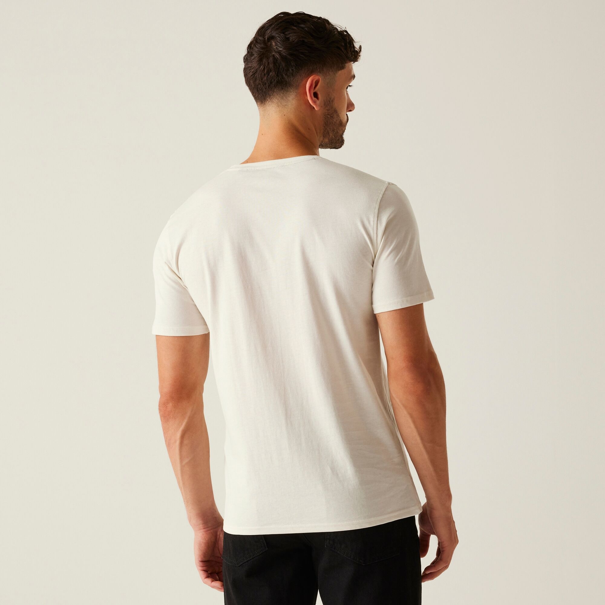 Men's Cline IX T-Shirt | Stone White Photo