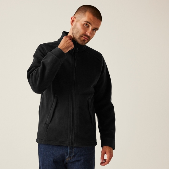 Men's Sigma Heavyweight Full Zip Fleece | Black