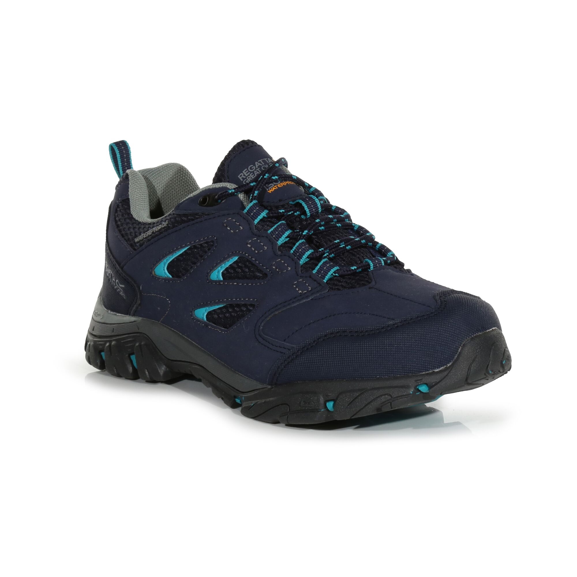 Women's Holcombe Waterproof Low Walking Shoes | Navy Atlantis