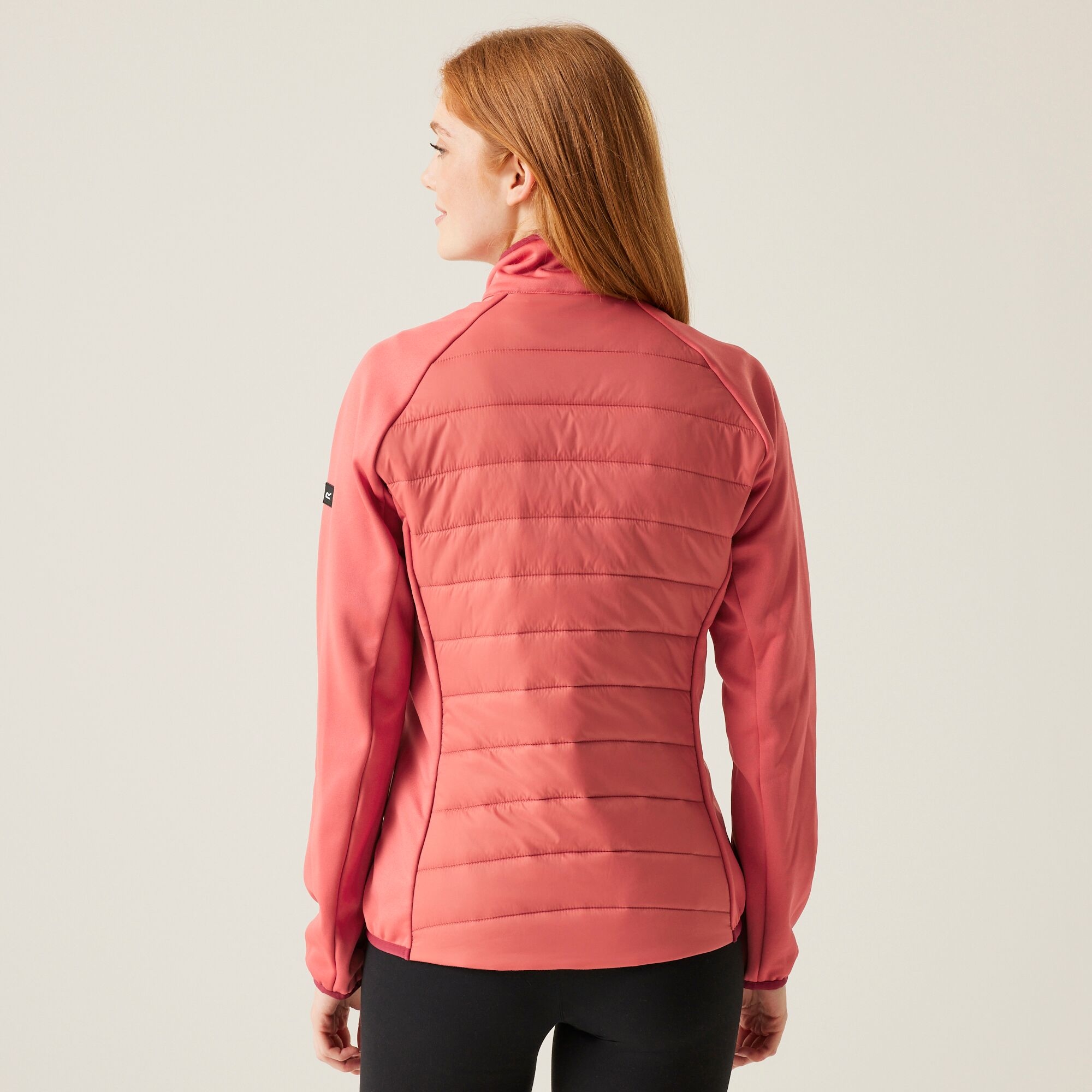 Women's Clumber V Hybrid Jacket | Mineral Red Rumba Red