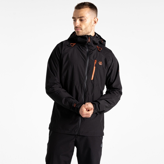 Men's Breathe Out Waterproof Jacket | Black