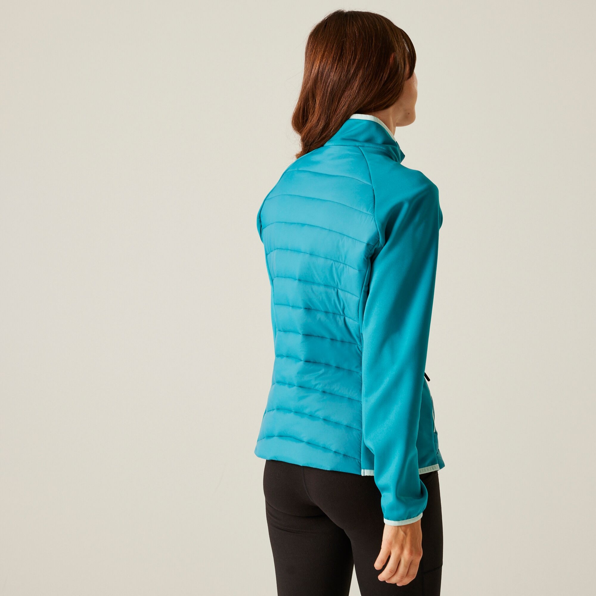 Women's Clumber V Hybrid Jacket | Exotic Plume Icy Morn