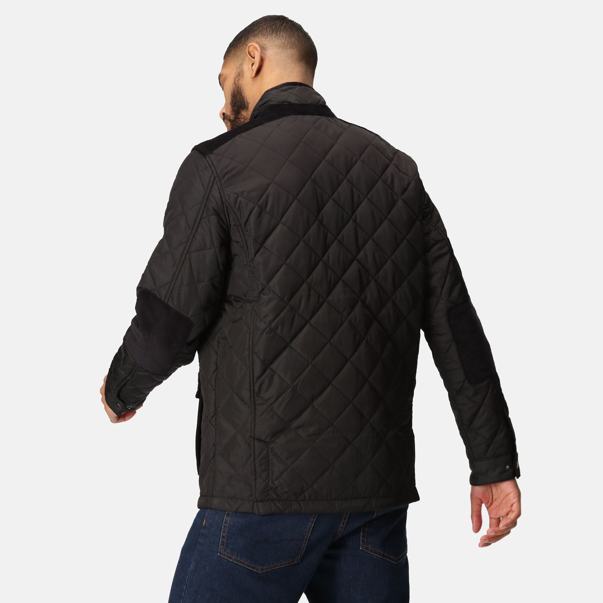 Men's Padbury Quilted Jacket | Black