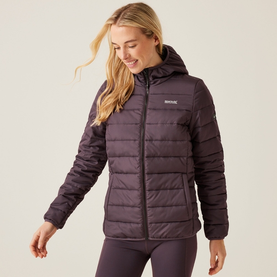 Women's Helfa Insulated Quilted Jacket | Deep Plum
