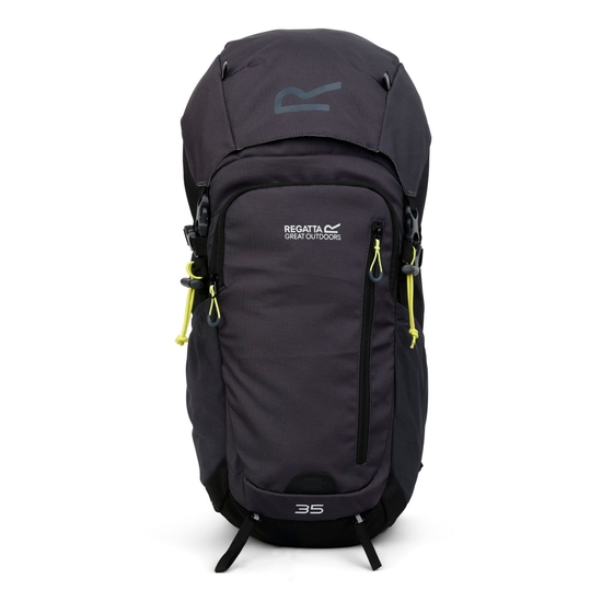 Highton V2 35L Backpack | Black Seal Grey