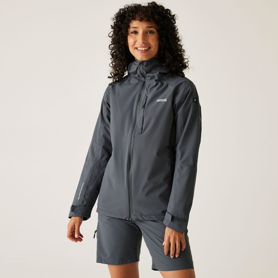 Women's Birchdale II Waterproof Jacket | Seal Grey Black