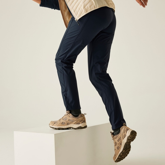 Women's Insect-Repellent Light II Packaway Trousers | Navy