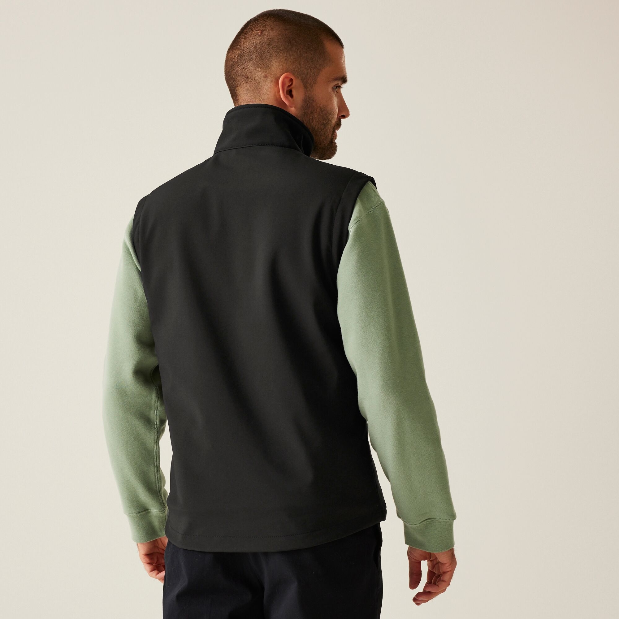 Men's Octagon II 3 Layer Softshell Bodywarmer | Black