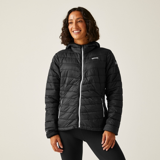 Women's Hillpack II Hooded Jacket | Black Seal Grey