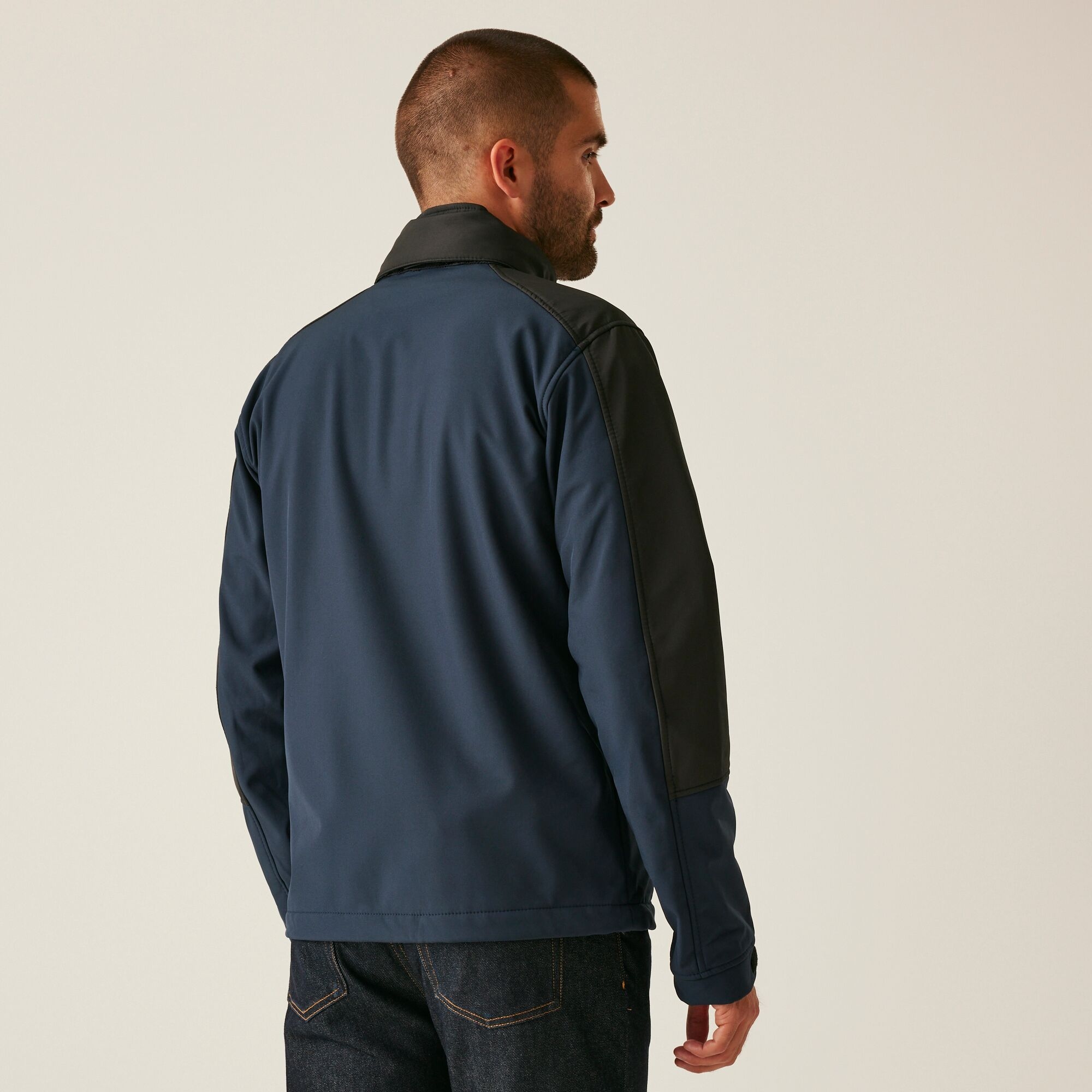 Men's Hydroforce 3 Layer Membrane Hooded Softshell Jacket | Navy