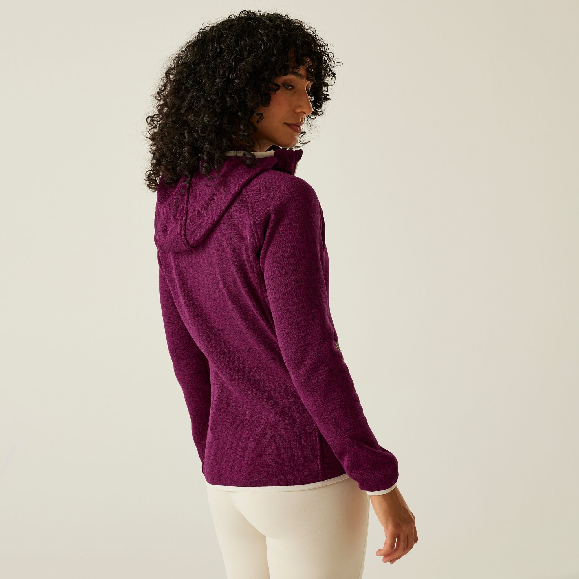 Women's Newhill II Hooded Fleece | Beaujolais Light Vanilla