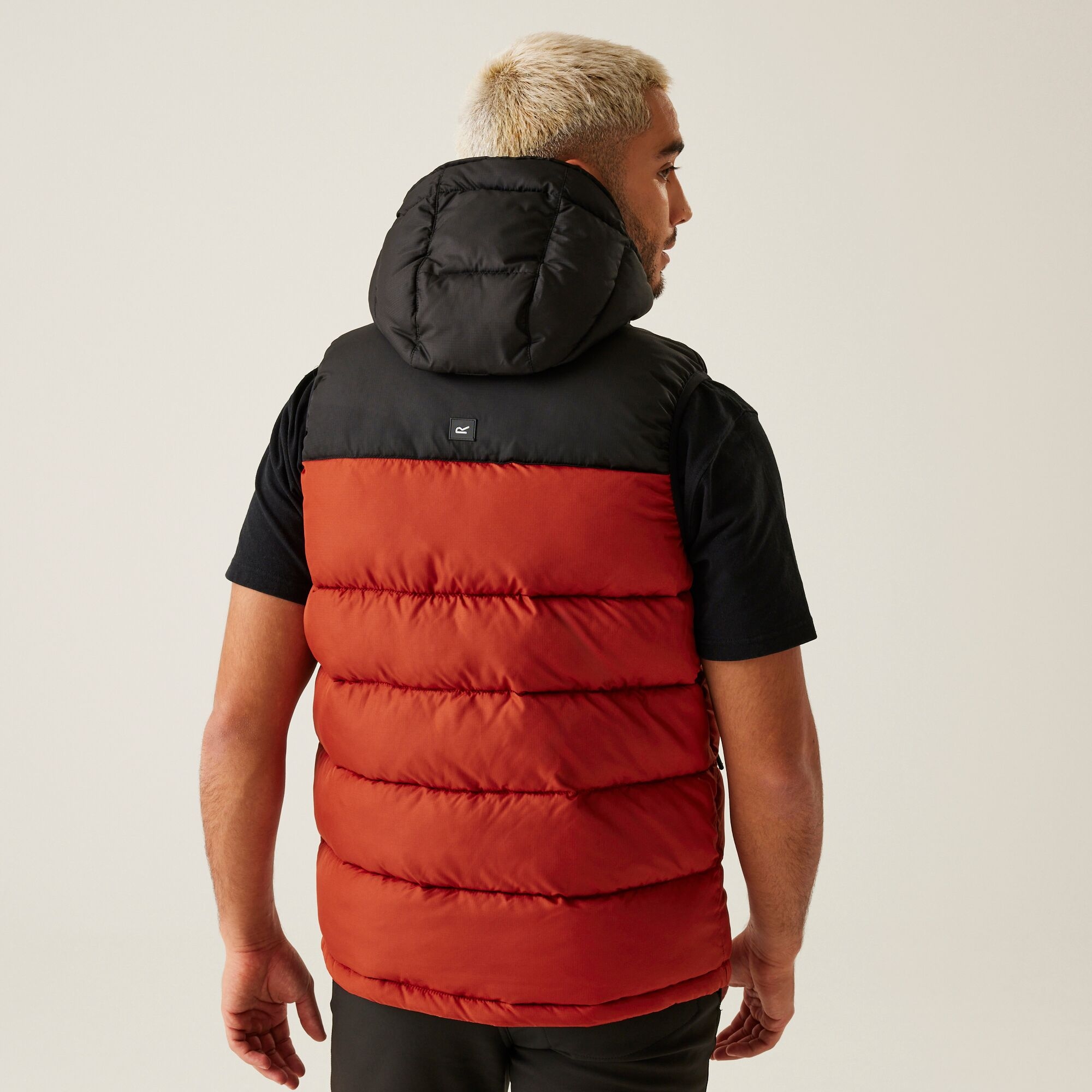 Men's Nevado Heavyweight Gilet | Red Ochre Black