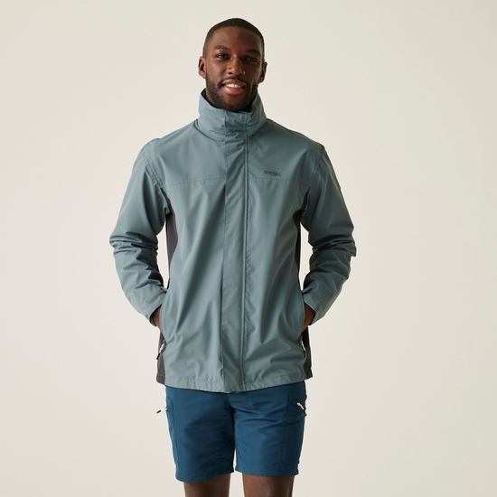 Men's Matt II Waterproof Jacket | Stormy Weather Ash