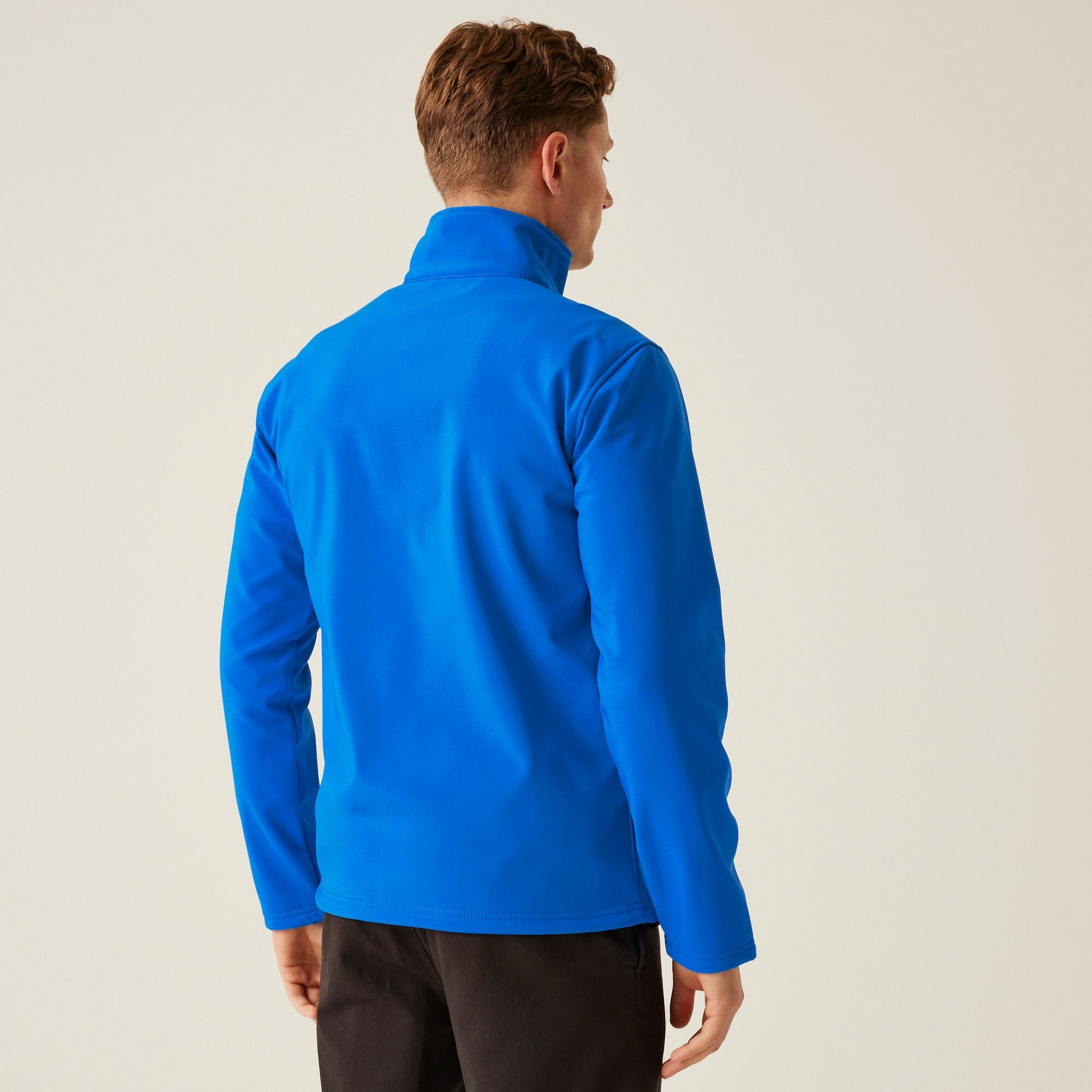 Men's Octagon II Printable 3 Layer Membrane Softshell Jacket | Oxford Blue Black