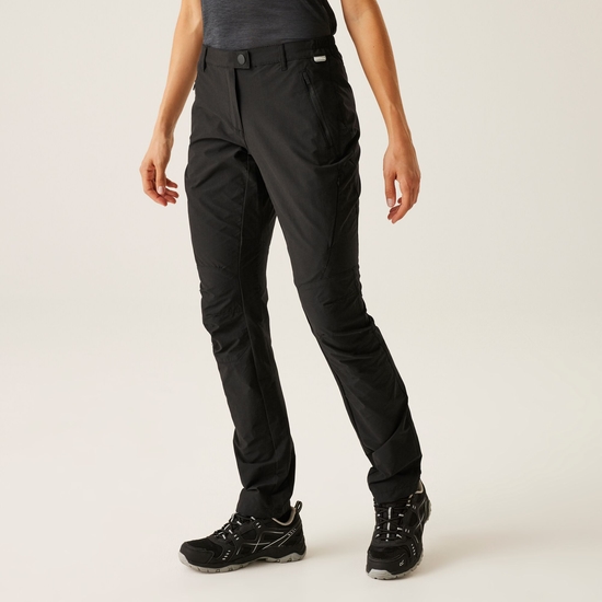 Women's Highton Stretch Walking Trousers | Black