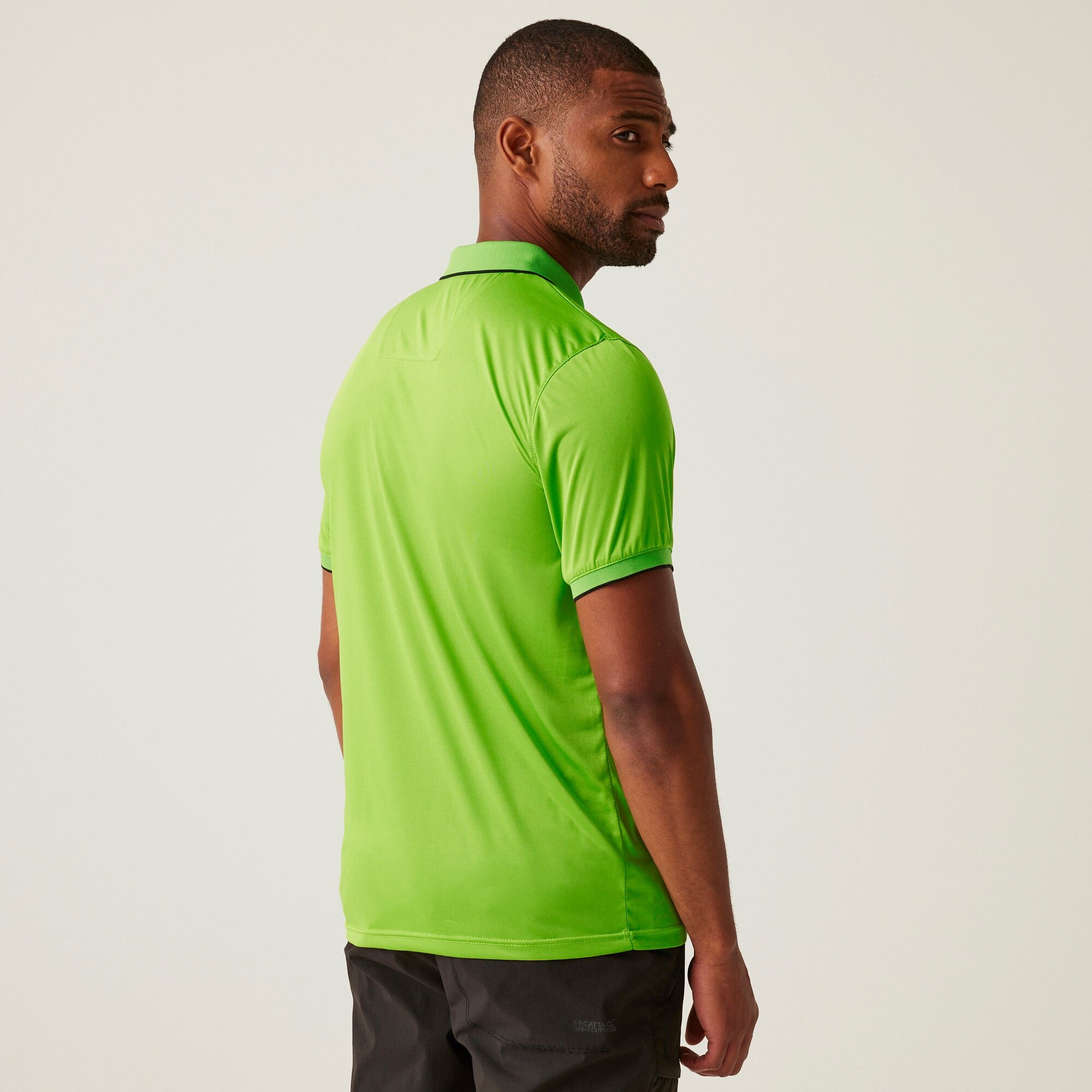 Men's Remex II Jersey Polo Shirt | Grenoble Green Solid