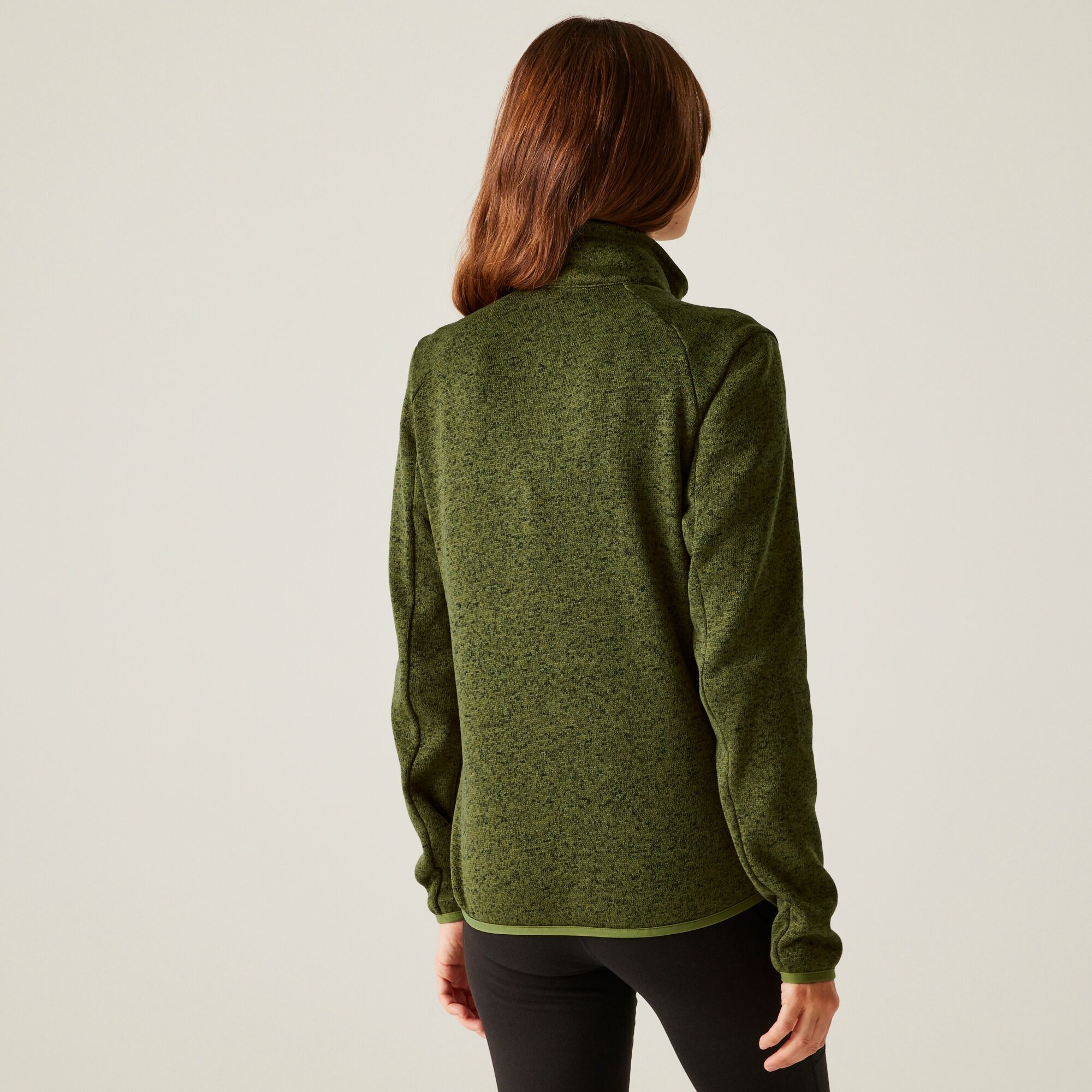 Women's Newhill II Full Zip Fleece | Nephrite Green Light Vanilla