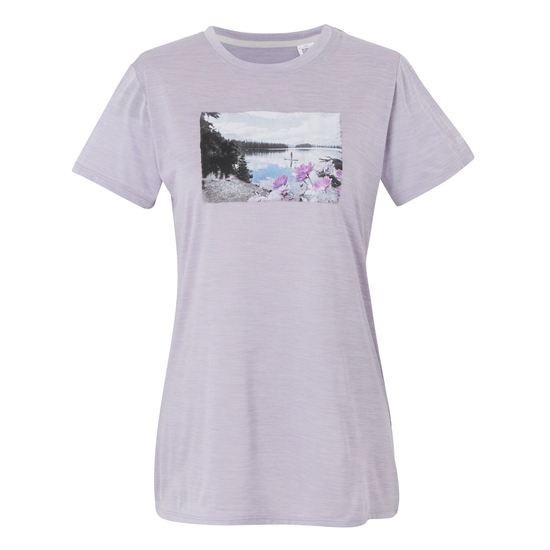 Women's Fingal IX T-Shirt | Wisteria Marl