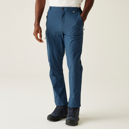 Men's Insect-Repellent Light Packaway Trousers | Moonlight Denim