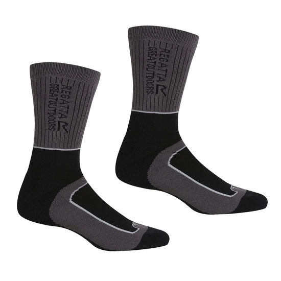 Womens 2 Pack Samaris 2 Season Sock | Light Steel Niagra Blue