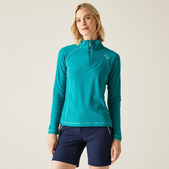 Women's Montes Lightweight Half-Zip Fleece | Exotic Plume Gulfstream