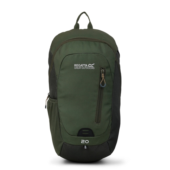Highton V2 20L Backpack | Dark Khaki Four Leaf Clover