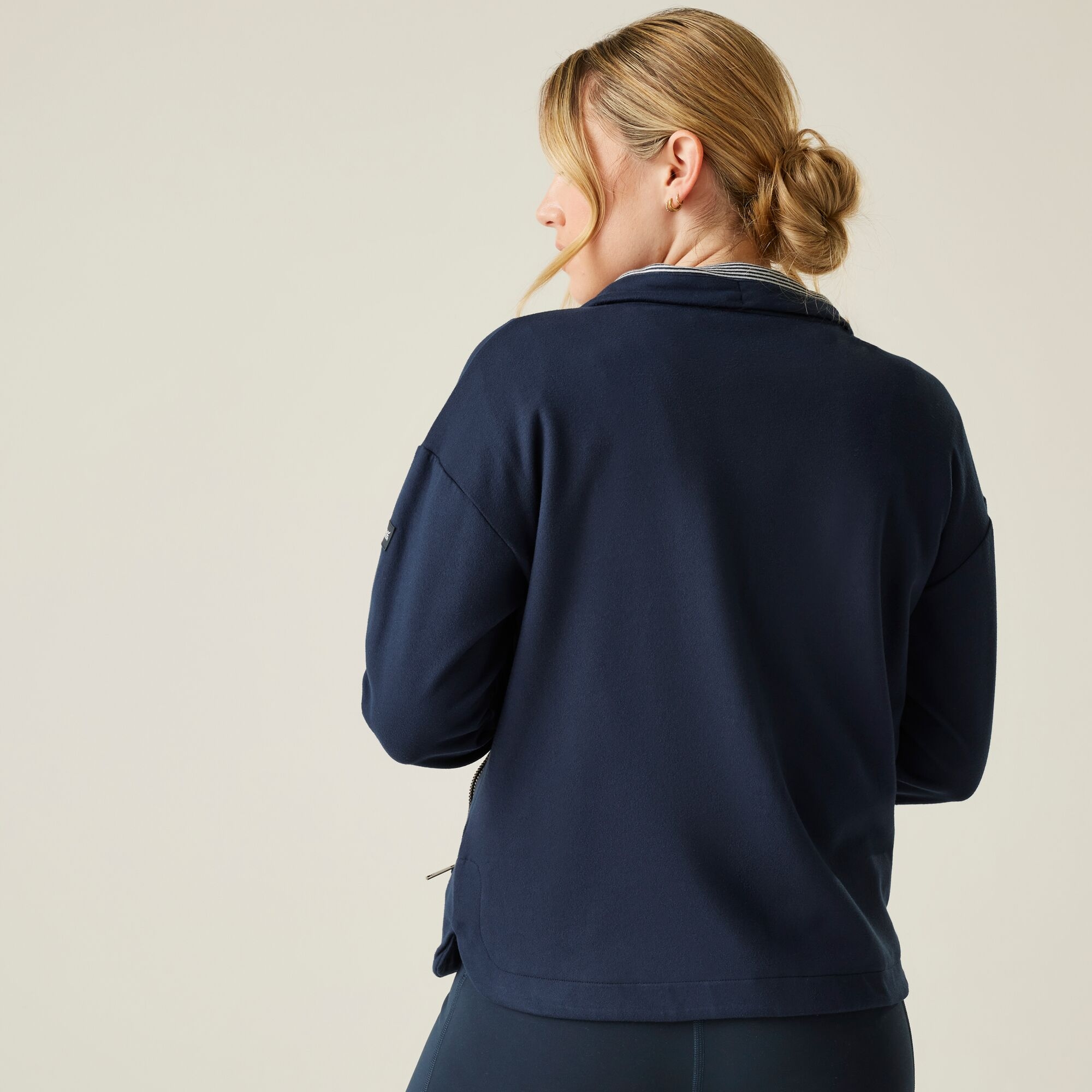 Women's Ashlynn Knitted Fleece | Navy