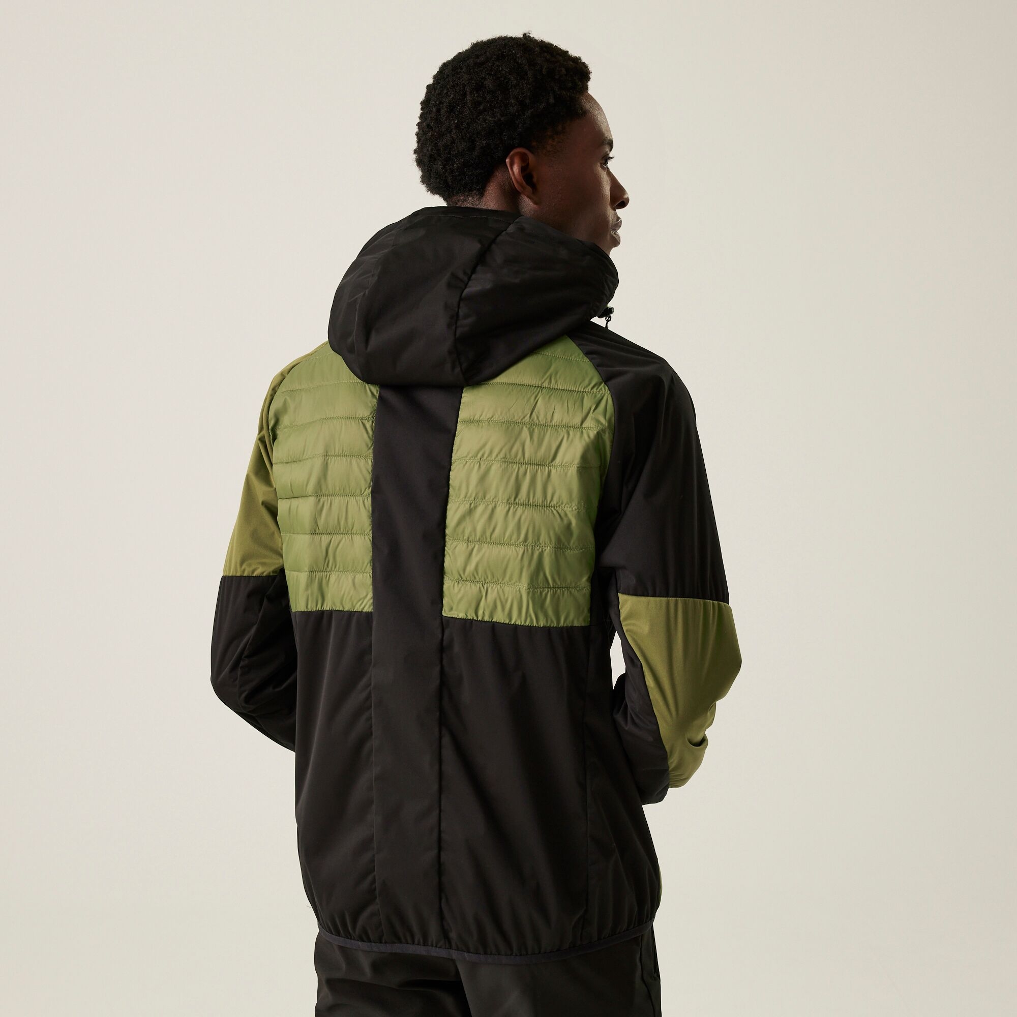 Men's Pro Hybrid Jacket | Nephrite Green Black