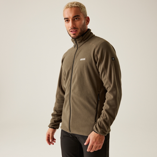 Men's Hadfield Full Zip Fleece | Crocodile