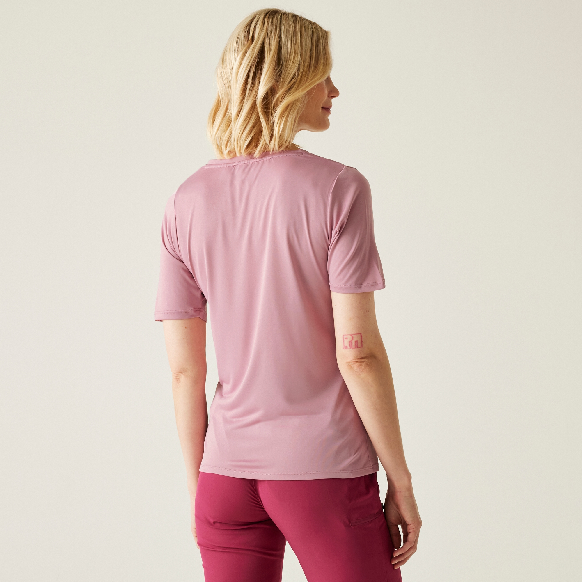 Women's Fingal II V-Neck T-Shirt | Lilas