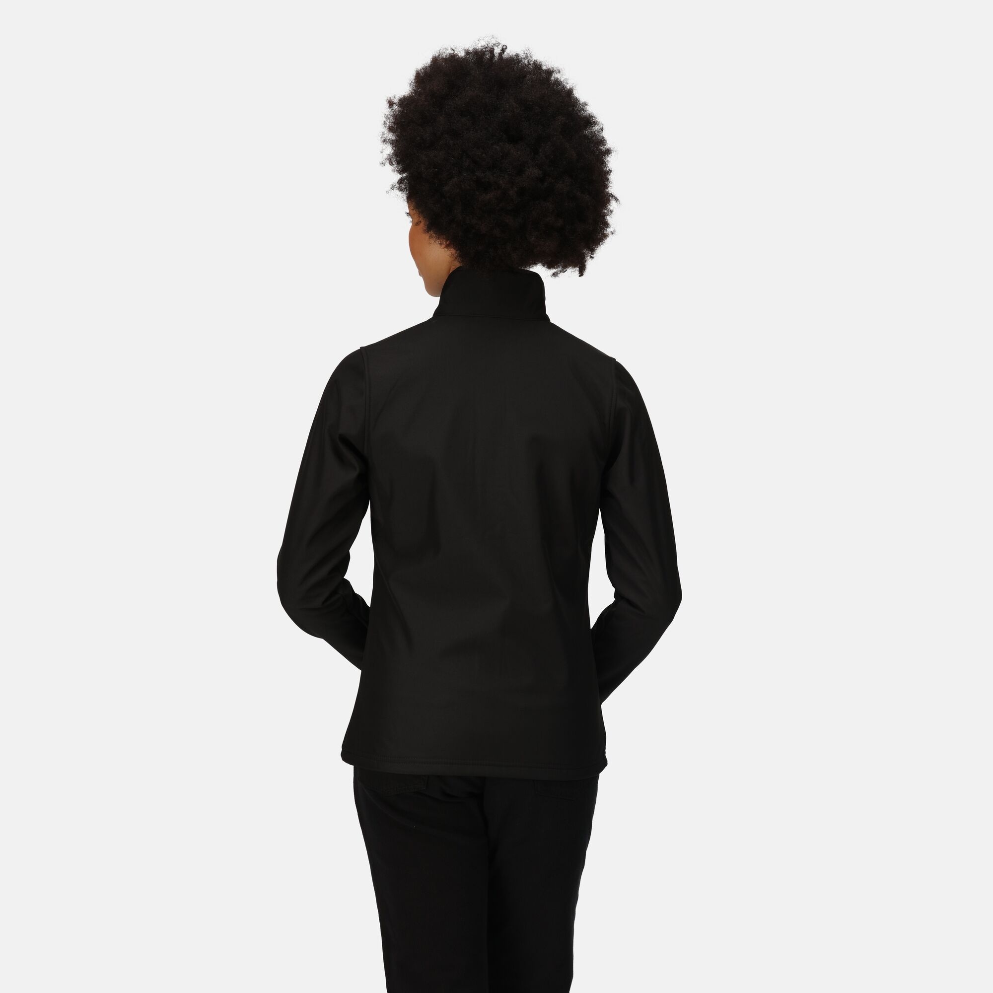 Women's Octagon II Printable 3 Layer Membrane Softshell Jacket | Black
