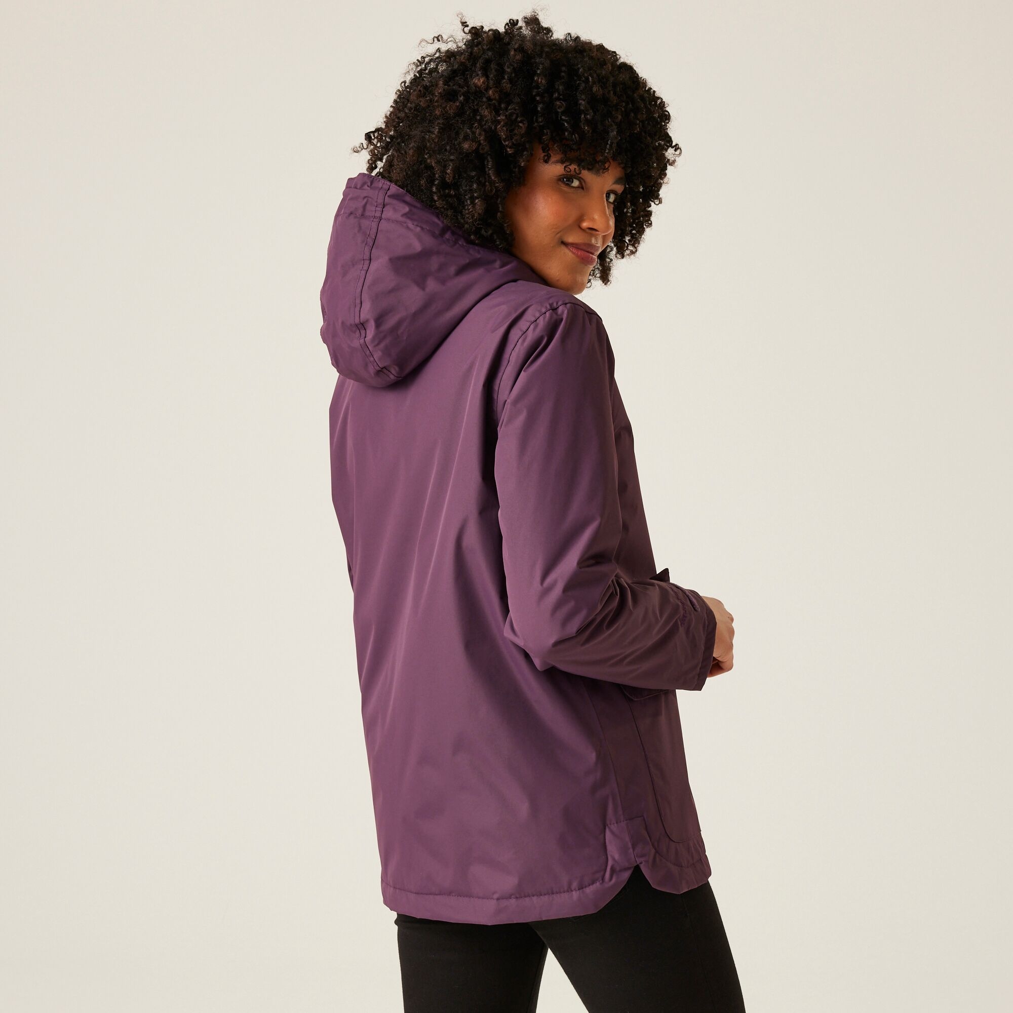 Women's Broadia Waterproof Jacket | Deep Plum