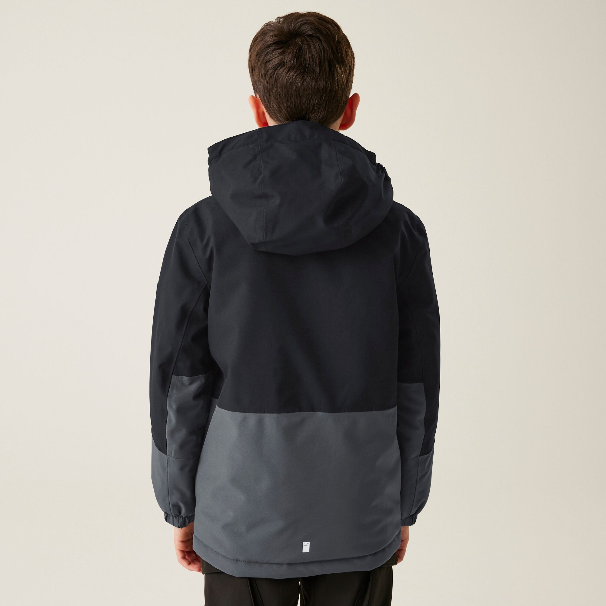 Kids' Highton V Padded Jacket | Seal Grey Black