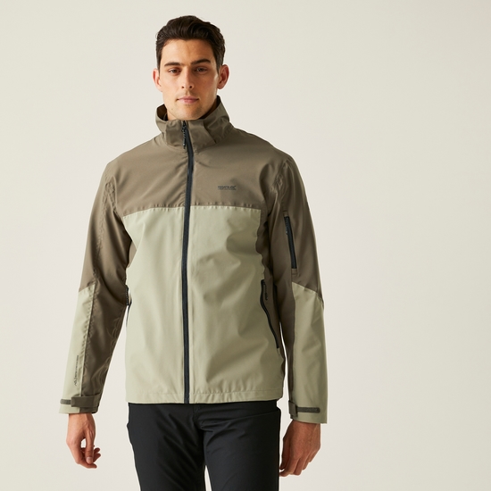 Men's Bosfield III Waterproof Jacket | Golden Sand Treetop