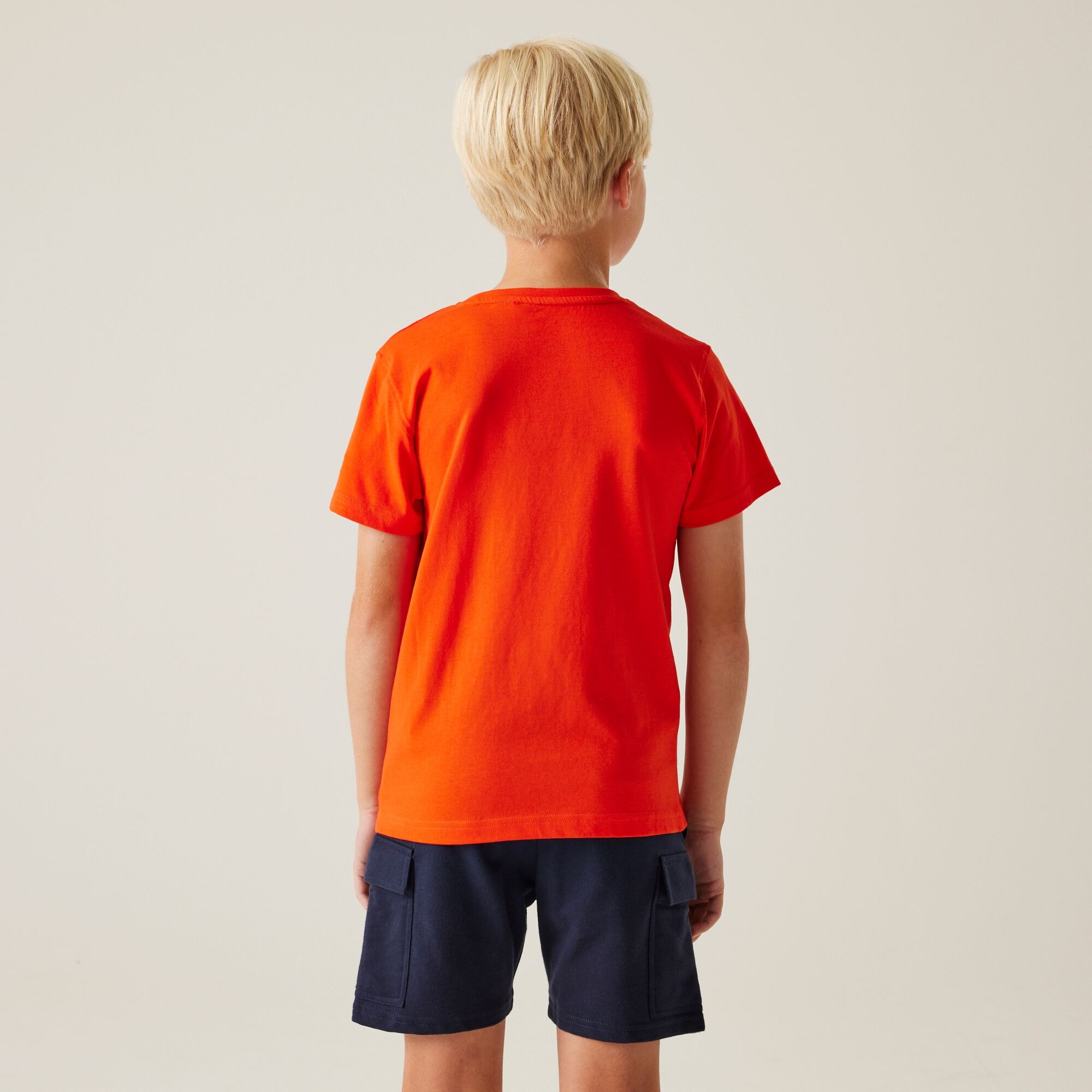 Kids' Bosley VIII T-Shirt | Tangerine Tango
