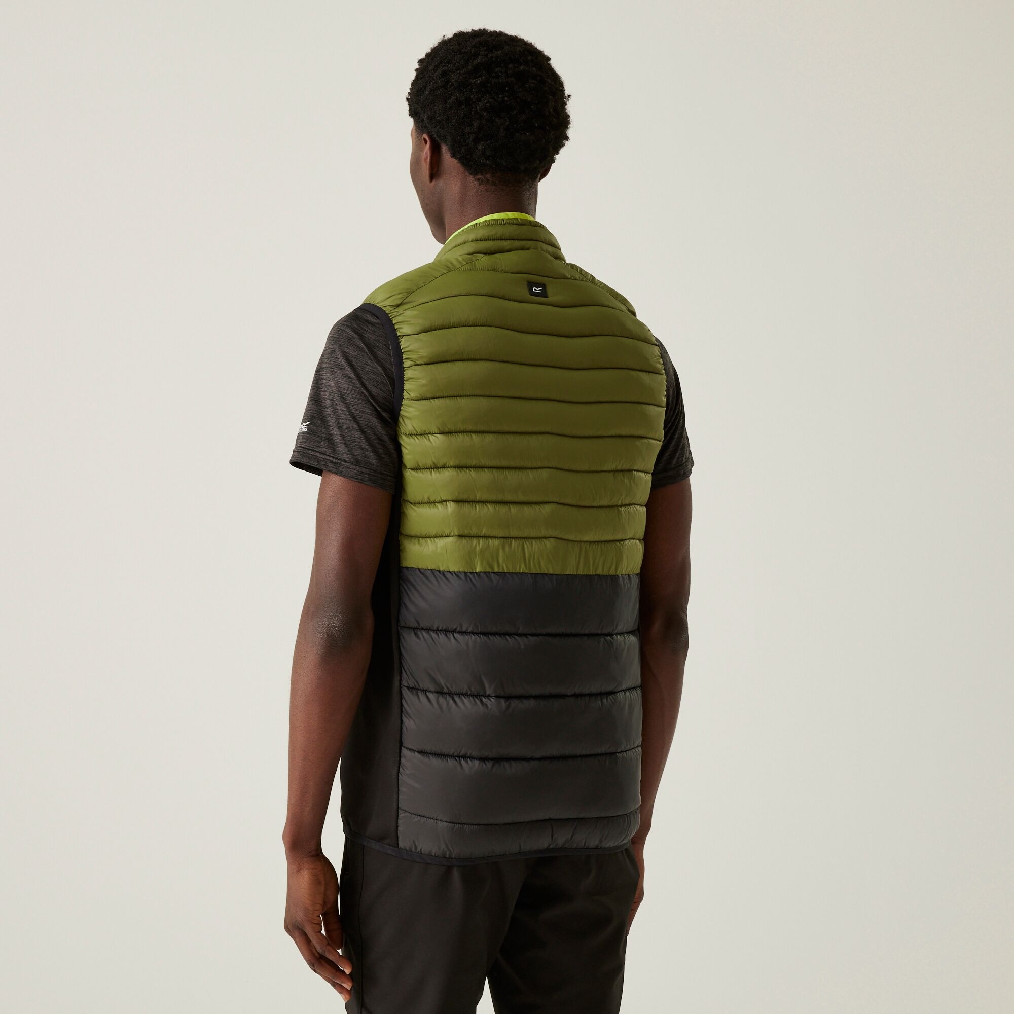 Men's Leedre Hybrid Gilet | Nephrite Green Black