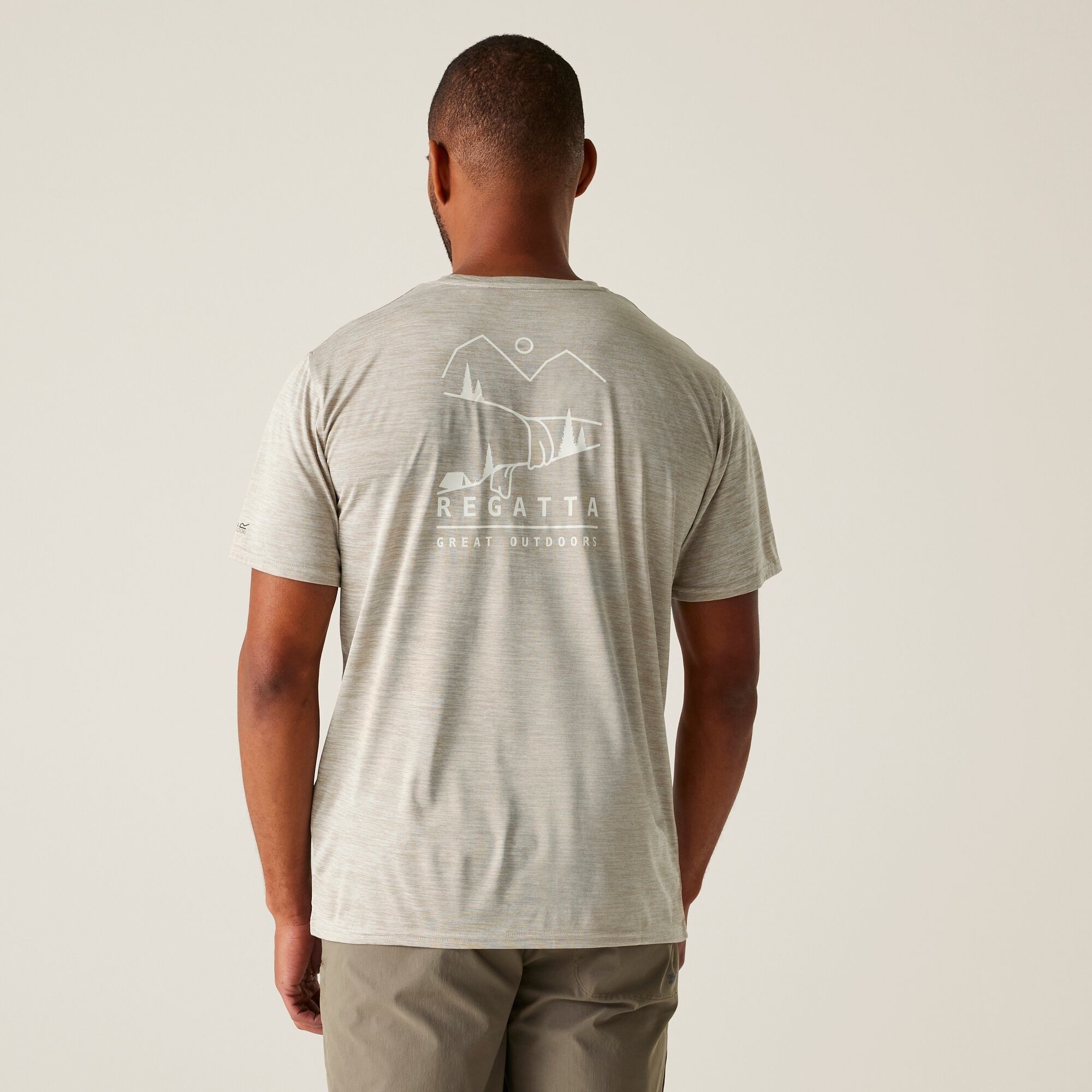 Men's Fingal IX T-Shirt | Golden Sand Marl