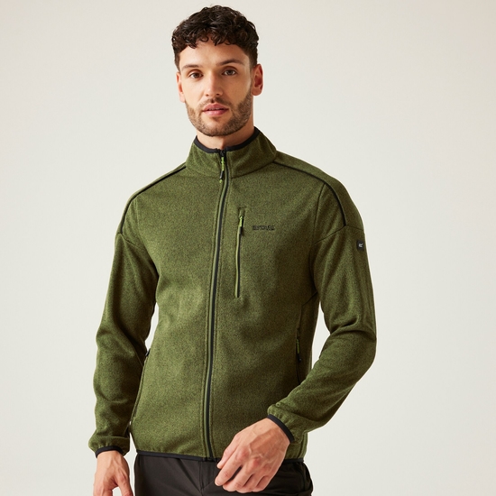 Men's Kames Full Zip Fleece | Nephrite Green Grenoble Green